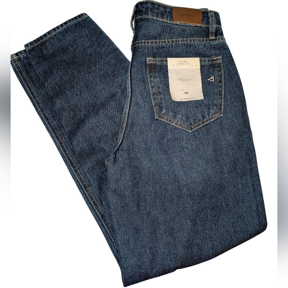 Hidden Zoey Mom Tapered Leg Jeans Size 00 US 24 NWT
